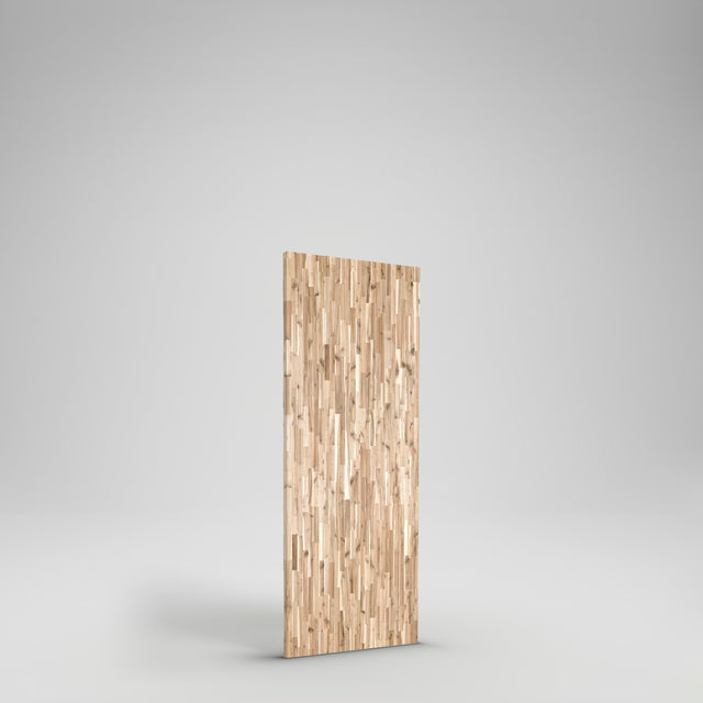 8ft Unfinished Acacia Wood Butcher Block Island, 96"L x 39"W x 1.5"T