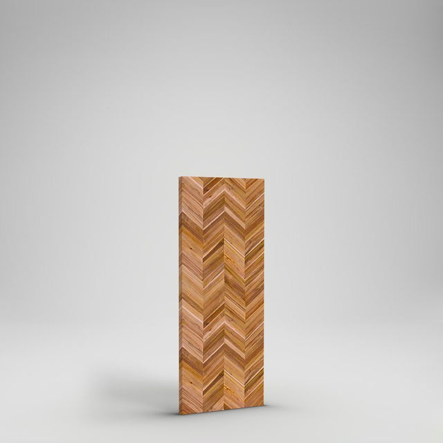 Acacia Chevron Countertop - 5'x25"x1.5" - Golden Teak Acacia Oil