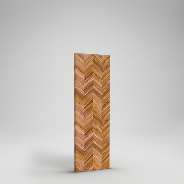 Acacia Chevron Countertop - 6'x25"x1.5" - Golden Teak Acacia Oil