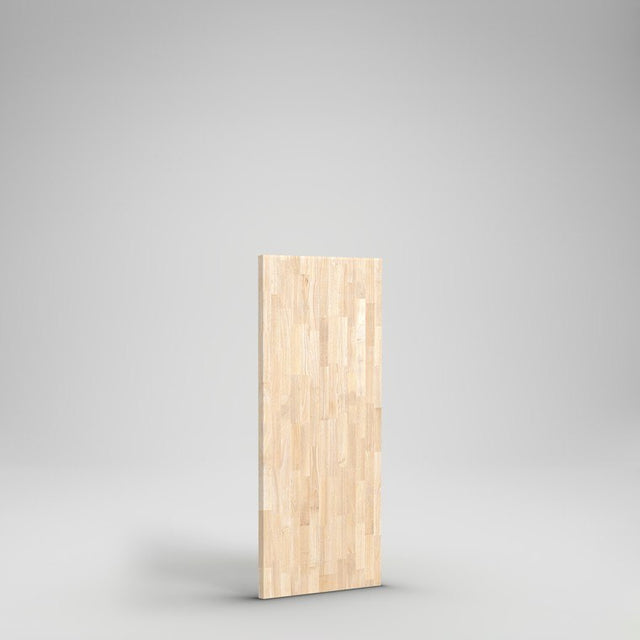 Hevea Butcher Block Countertop - 5'x25"x1.5" - Unfinished