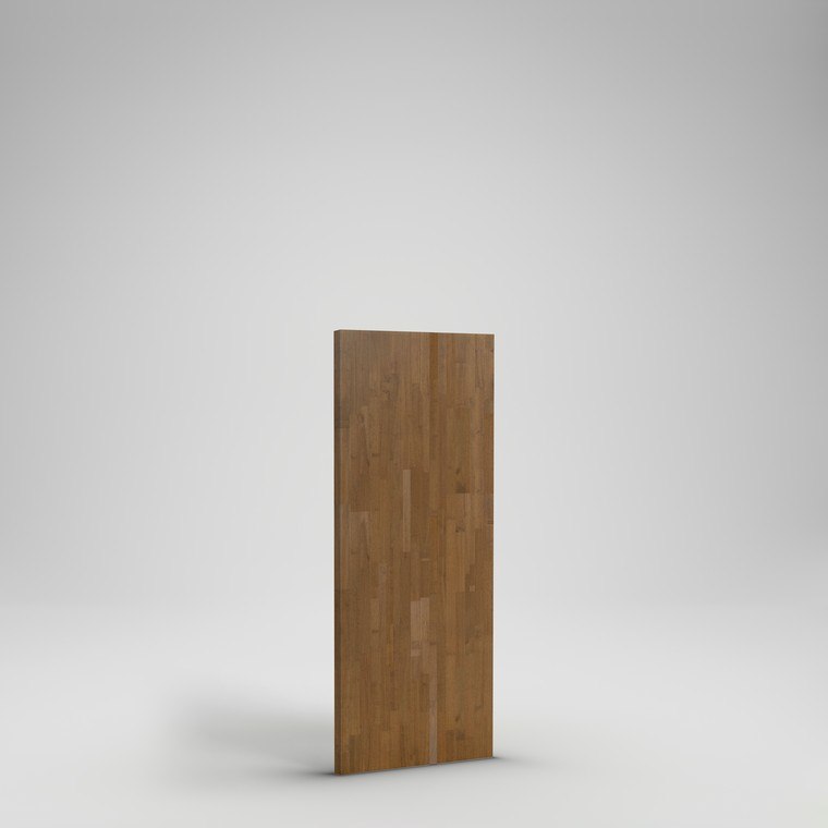 Hevea Butcher Block Countertop - 5'x25"x1.5" - UV Walnut