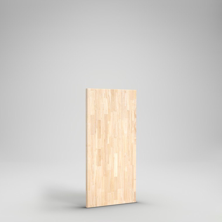 Hevea Butcher Block Island Top - 5'x30"x1.5" - Unfinished