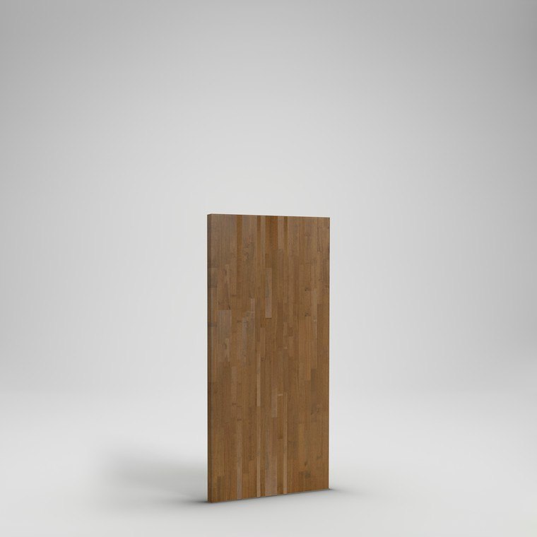 Hevea Butcher Block Island Top - 5'x30"x1.5" - UV Walnut