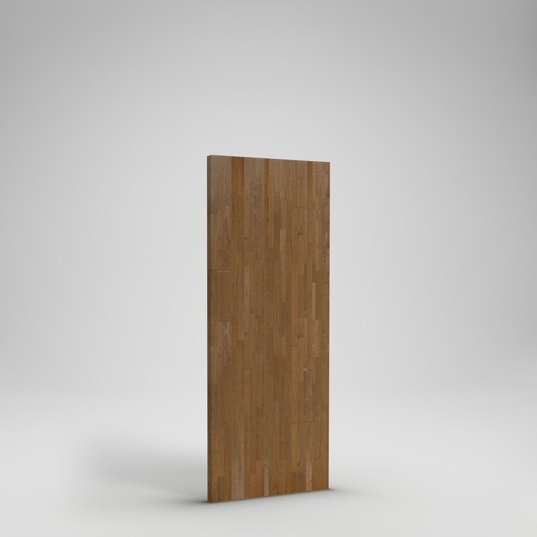 Hevea Butcher Block Island Top - 6'x30"x1.5" - UV Walnut