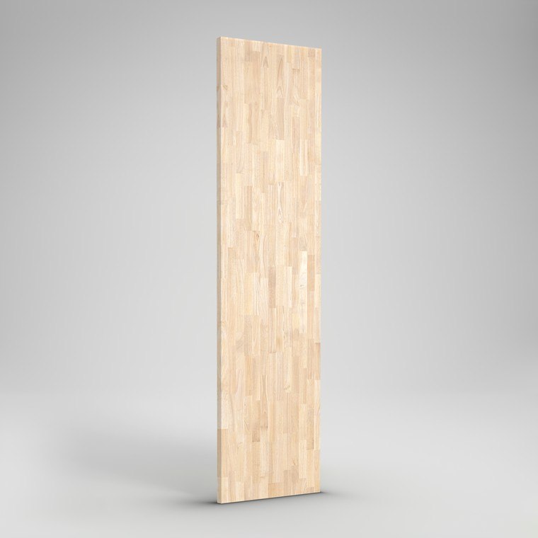 Hevea Butcher Block Countertop - 8'x25"x1.5" - Unfinished
