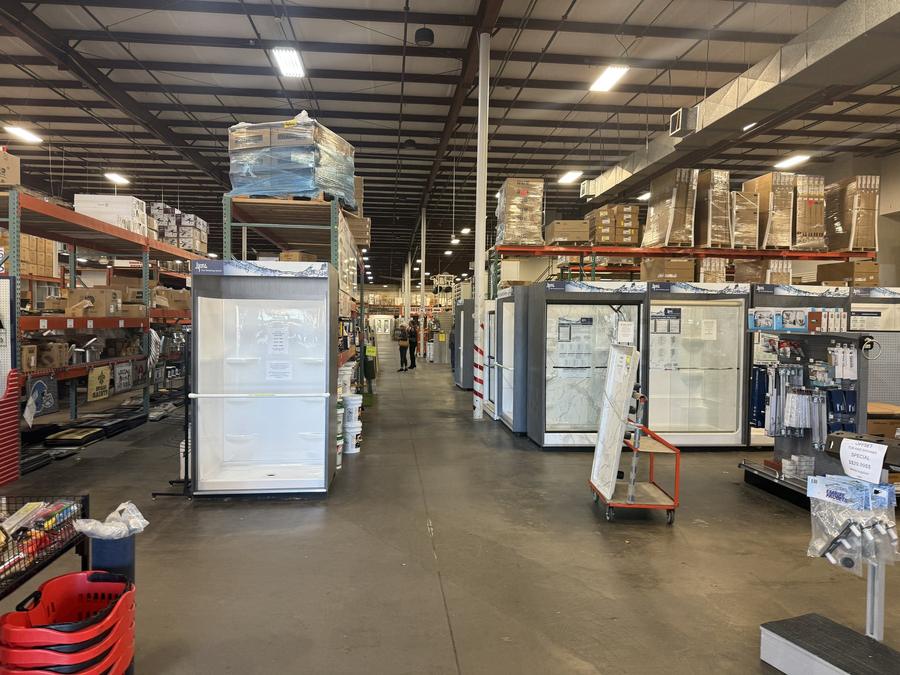 A retail aisle that stocks us