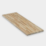 Real acacia butcher block, unfinished