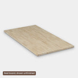 Real hevea butcher block