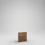 Acacia butcher block 24″ × 25″ × 1.5″, Mocha Acacia Oil