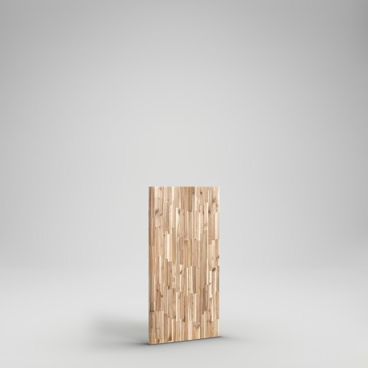 Acacia Butcher Block Countertop - 4'x25"x1.5" - Unfinished