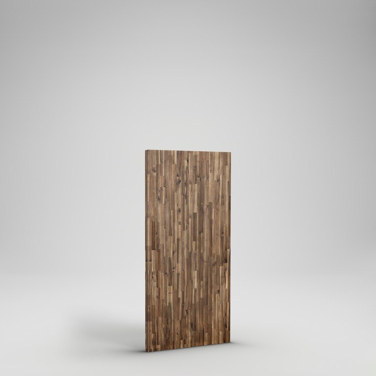 Acacia Butcher Block Island Top - 5'x30"x1.5" - Mocha Acacia Oil
