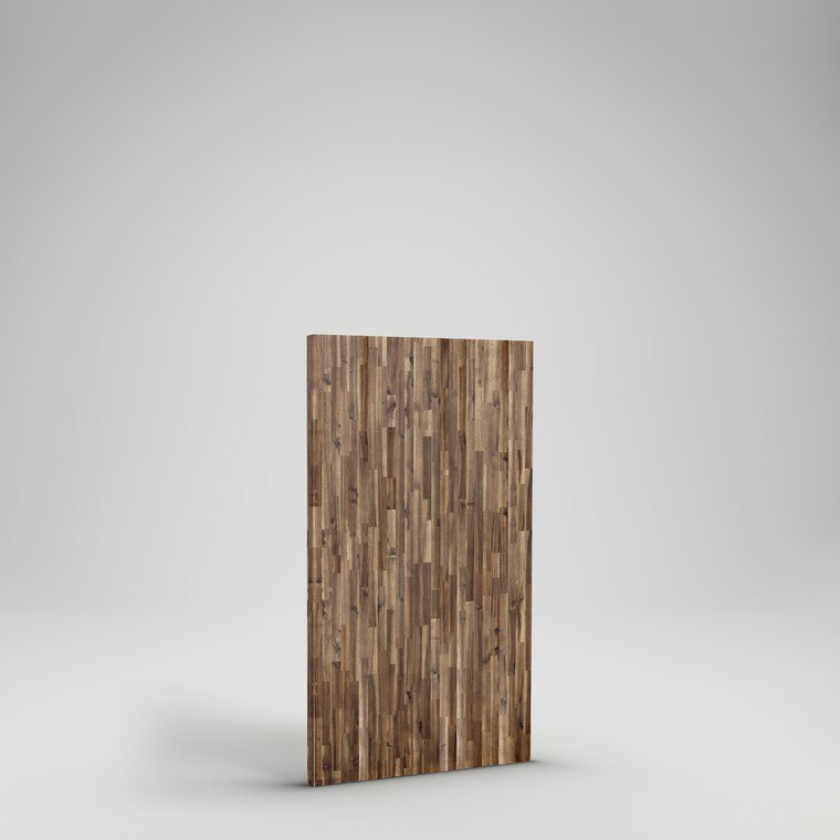Acacia Butcher Block Island Top - 5'x36"x1.5" - Mocha Acacia Oil