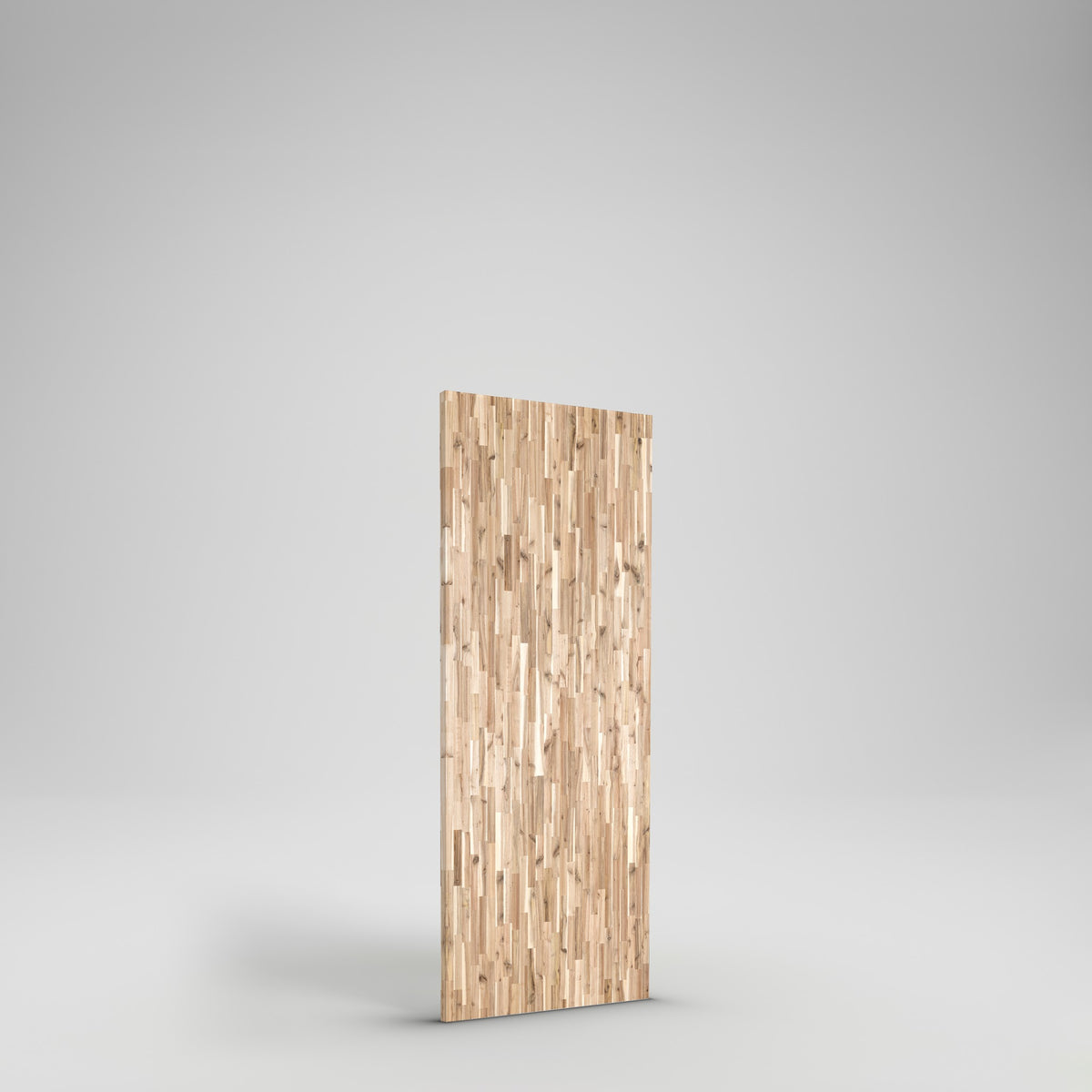 8ft Unfinished Acacia Wood Butcher Block Island, 96"L x 39"W x 1.5"T