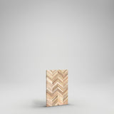Acacia chevron 36″ × 25″ × 1.5″, Unfinished