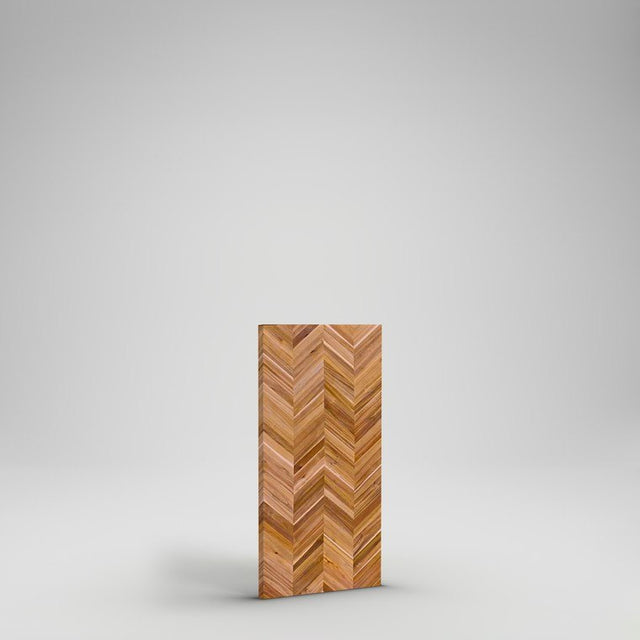 Acacia Chevron Countertop - 4'x25"x1.5" - Golden Teak Acacia Oil