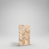 Acacia chevron 48″ × 30″ × 1.5″, Unfinished