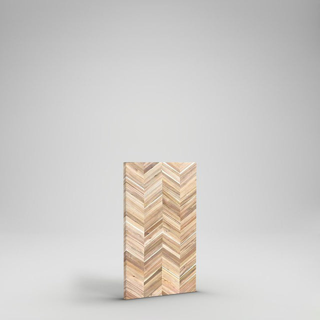 Acacia Chevron Island Top - 4'x30"x1.5" - Unfinished