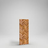 Acacia chevron 60″ × 25″ × 1.5″, Golden Teak Acacia Oil