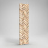 Acacia chevron 96″ × 25″ × 1.5″, Unfinished