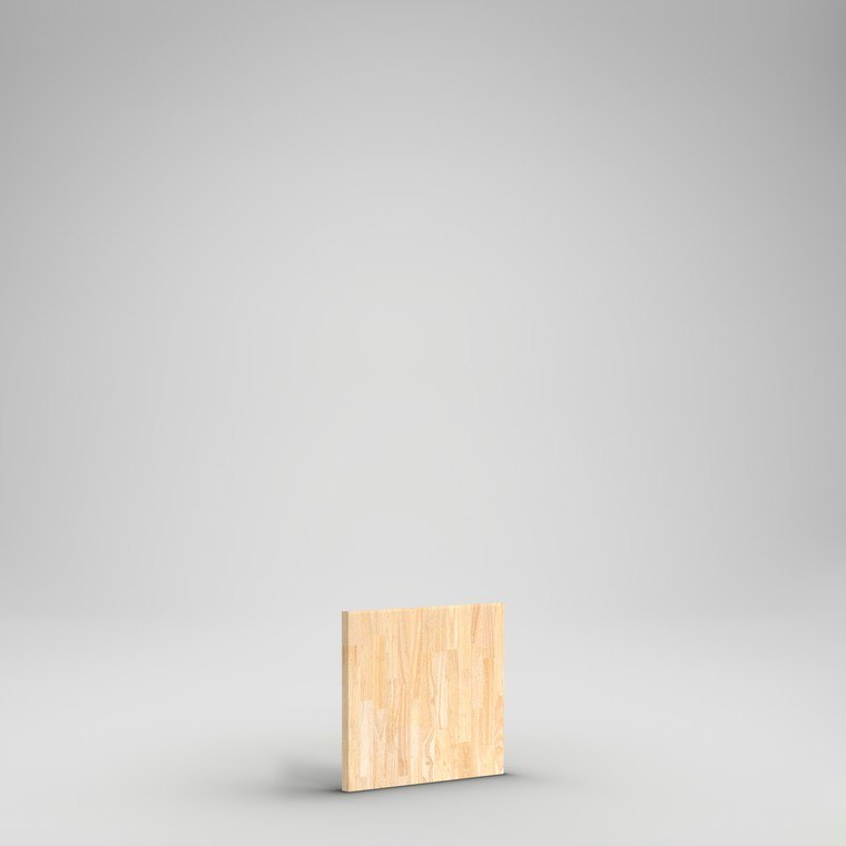 Hevea Butcher Block Countertop - 2'x25"x1.5" - Natural UV