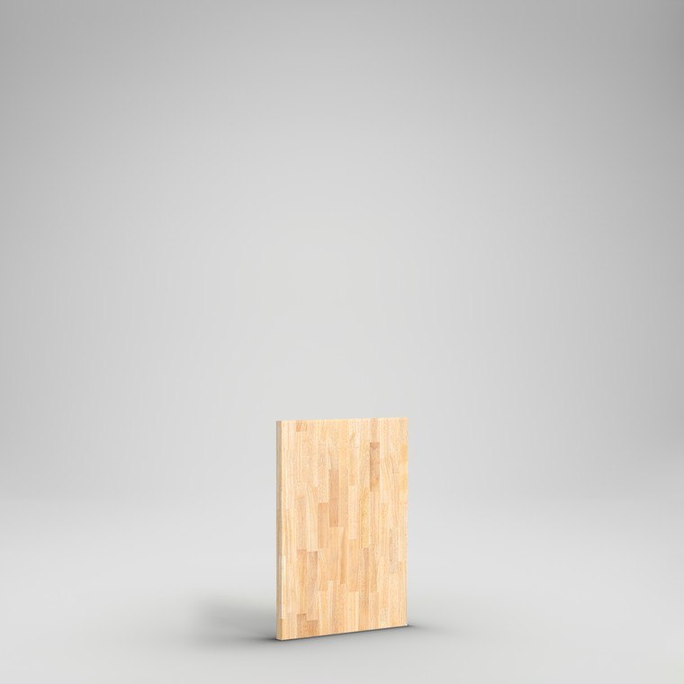 Hevea Butcher Block Countertop - 3'x25"x1.5" - Natural UV