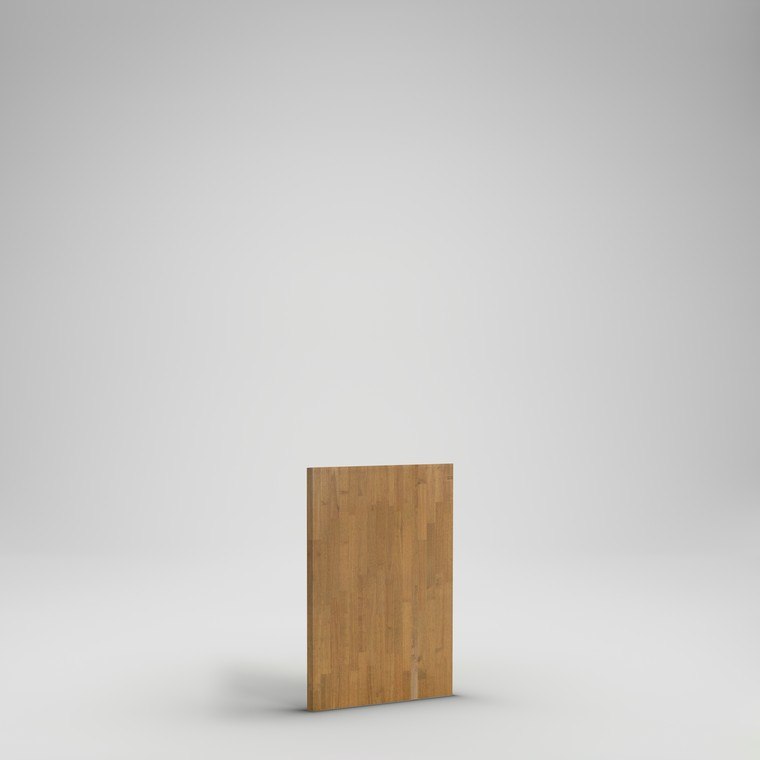 Hevea Butcher Block Countertop - 3'x25"x1.5" - UV Light Brown