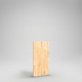 Hevea butcher block 48″ × 25″ × 1.5″, Natural UV
