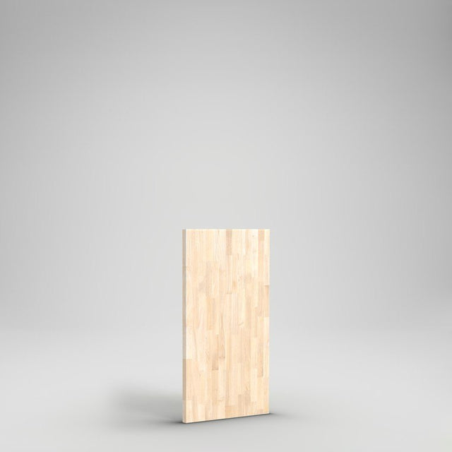 Hevea Butcher Block Countertop - 4'x25"x1.5" - Unfinished
