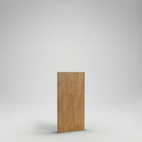 Hevea butcher block 48″ × 25″ × 1.5″, UV Light Brown