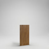 Hevea butcher block 48″ × 25″ × 1.5″, UV Walnut
