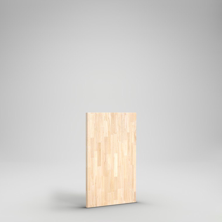 Hevea Butcher Block Island Top - 4'x30"x1.5" - Unfinished
