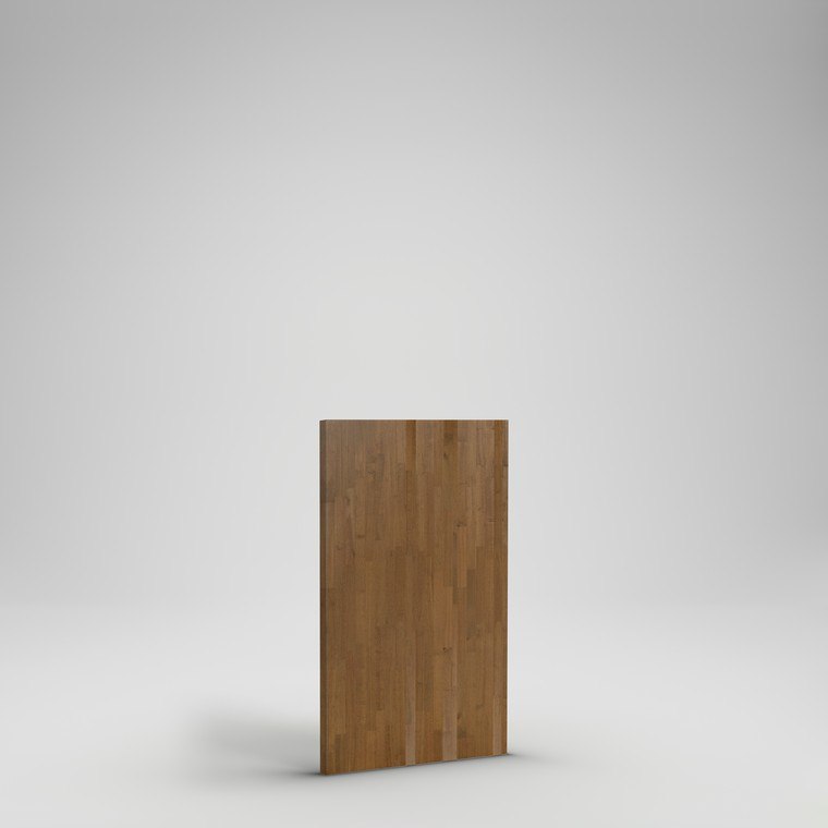 Hevea Butcher Block Island Top - 4'x30"x1.5" - UV Walnut