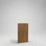 Hevea butcher block 48″ × 30″ × 1.5″, UV Walnut