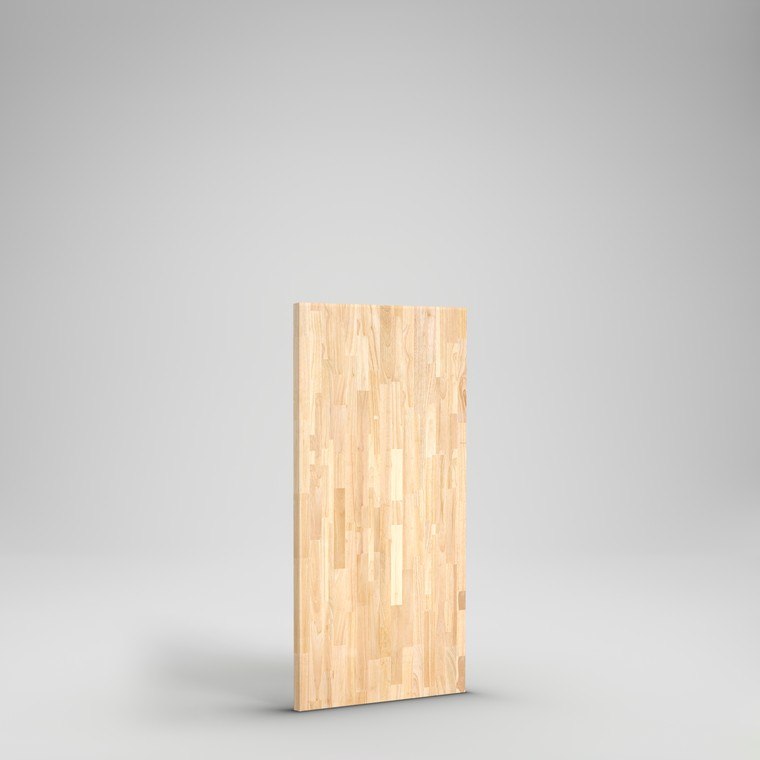 Hevea Butcher Block Island Top - 5'x30"x1.5" - Natural UV