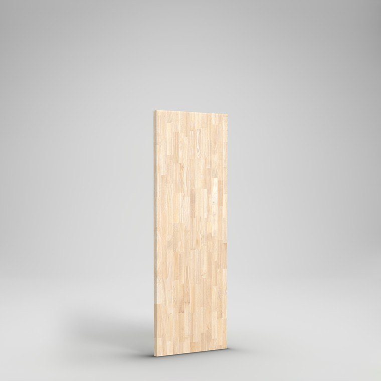 Hevea Butcher Block Countertop - 6'x25"x1.5" - Unfinished