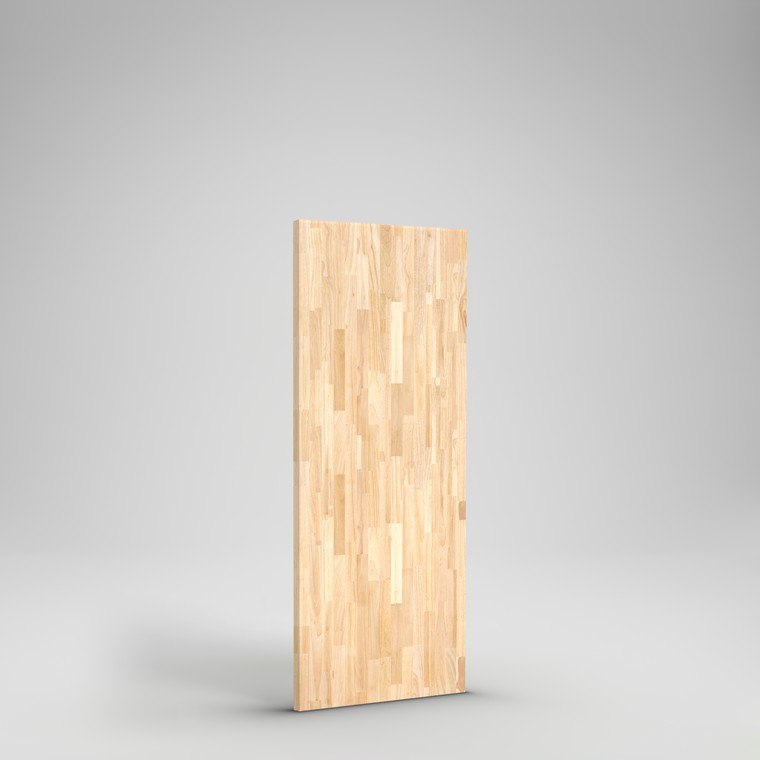 Hevea Butcher Block Island Top - 6'x30"x1.5" - Natural UV