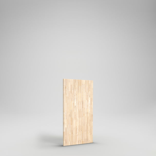 6ft Unfinished Hevea Wood Butcher Block Island, 72"L x 39"W x 1.5"T